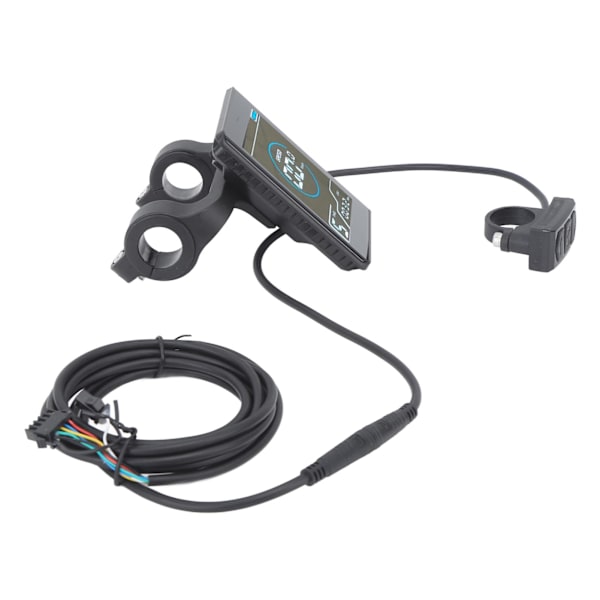 Elektrisk cykel LCD-display Elektrisk cykel LCD-displaymätare med vattentät kontakt för elektrisk mountainbike sparkcykel