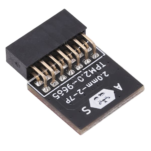TPM 2.0 Modul LPC 14-pinners fjernkort Kryptering Sikkerhetskort Tilbehør for ASUS