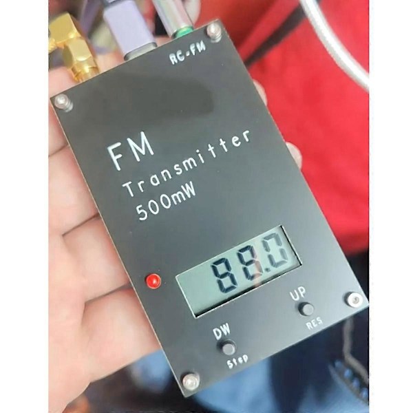 Transmitter 2000M Digital Display 500MW Stereo 76-108M Radio FM Transmitter-B13