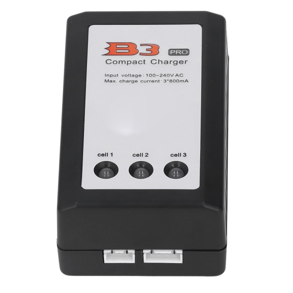 Lithiumbatteri-oplader Hurtig balance Overopladningsbeskyttelse Kompakt B3 AC 110~240V EU-stik