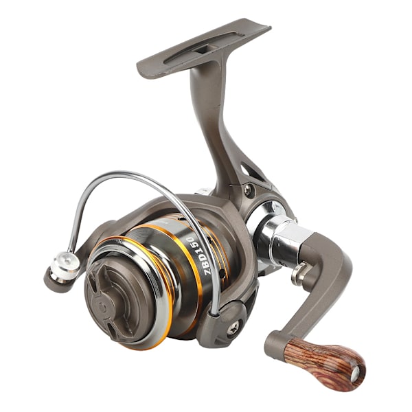 Bærbar alle metal holdbare 13+1BB lejer mini spinning hjul fiskeline hjul tilbehør (Mini 150)