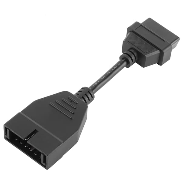 Professionel Auto Diagnostisk Konnektorkabel til GM 12Pin Han til OBD1 OBD2 16Pin Hun Adapter