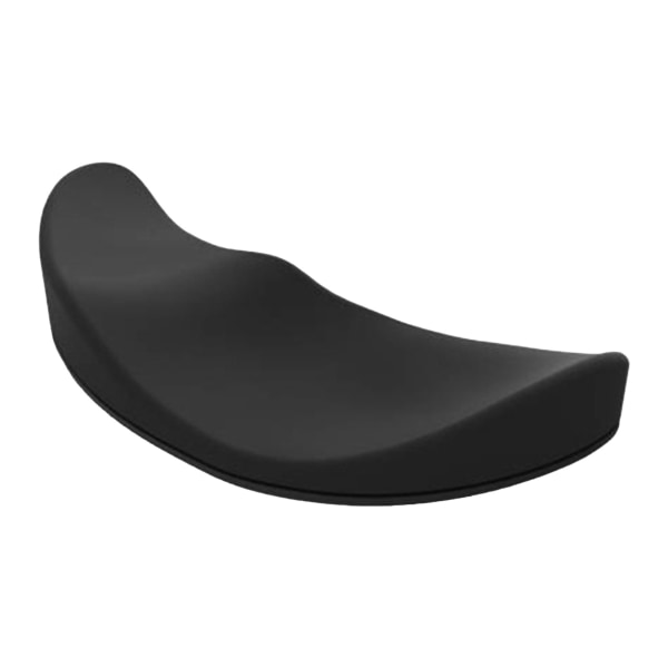 Mus Handledsstöd Svart Ergonomiskt stöd Anti-halk Silikon Elastisk Utjämning Gaming Handledsstöd för höger kontor