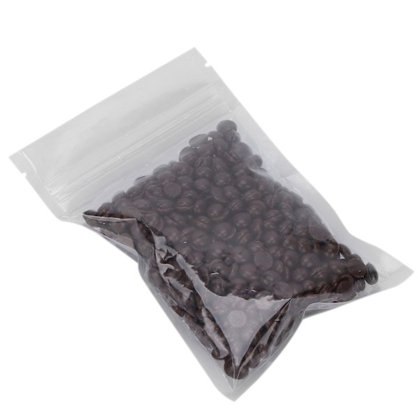 Mænd Kvinder Hårfjerningsvoksperler Husholdningshårfjerning Hard Wax Bean Accessories 50g Chokolade