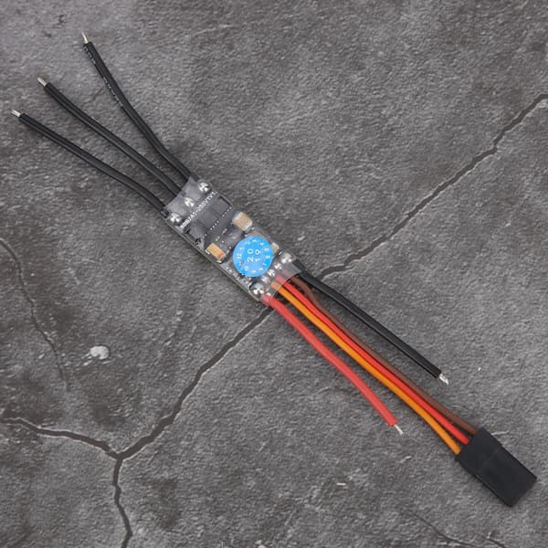 7A ESC Elektronisk Hastighetsregulator 1‑2S med BEC RC Tilbehør for Fastvingede Fly