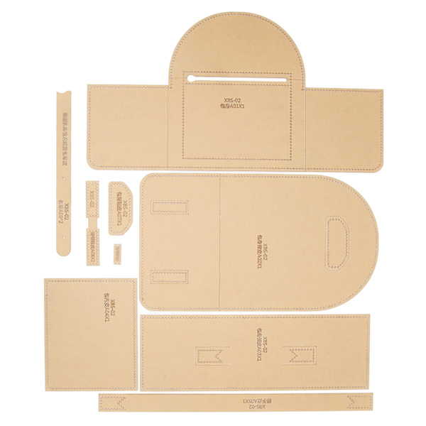 9 stk ryggsekk akrylmal Transparent lett akrylmal for DIY-håndverk