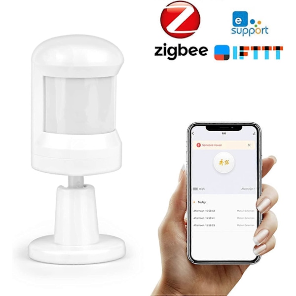 Super Mini Tuya Drevet ZigBee PIR Bevægelsessensor Trådløs Passiv Infrarød Detektor Sikkerheds Indbrudsalarm Sensor Tuya/SmartLife APP Kontrol