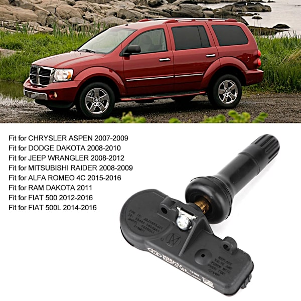 Däcktrycksövervakningssensor TPMS 56029479AB Passar till Chrysler Aspen 2007-2009