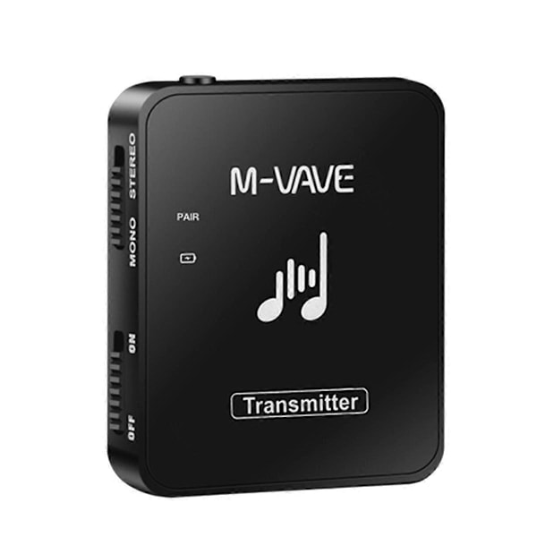 2.4G langaton nappikuulokemonitori ladattava kitaralähetin
