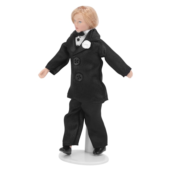Nukkekodin sulhanen miniatyyri posliinisulhanen 1/12 mittakaavan nukketalon sisustuslisävaruste