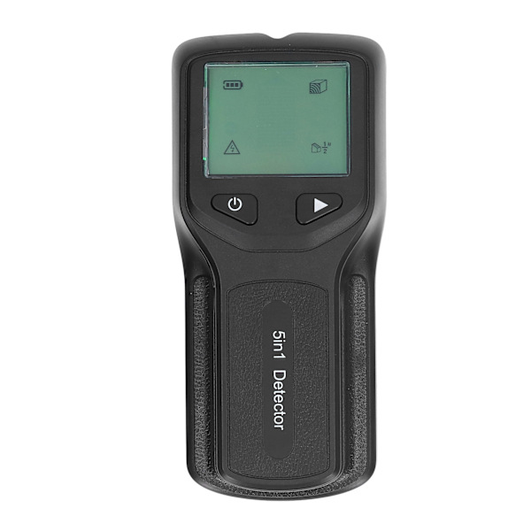5 i 1 Regelsökare Multifunktionell Väggscanner LCD Elektronisk Metall Regelsökare HW430Svart