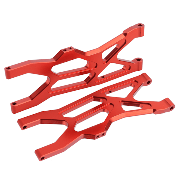 1 par aluminiumlegering bakre nedre svingarm tillbehör passar för ARRMA 1/10 RC bilröd
