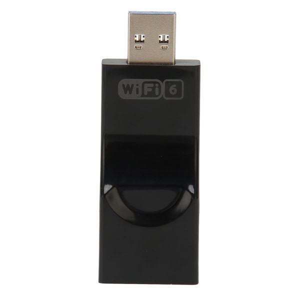 USB WiFi 6 -sovitin 2.4 5.8G Dual Band WPA3 Salaus 1800Mbps WiFi-sovitin kahdella 2dBi-antennilla PC:lle Windows 11 10