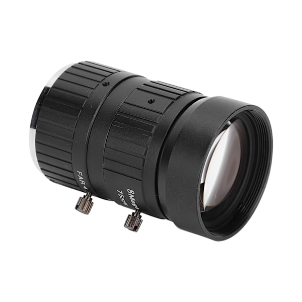 8MP objektiv C-fatning 75 mm brændvidde 1 tommer billedformat Manuel blænde til industrielt kamera