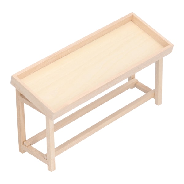 Dukkehus Hylle Display Racks 1:12 Miniatyr Tre Stativ Hylle for Dukkehus DIY OrnamentFrukt og Grønnsaksstativ2
