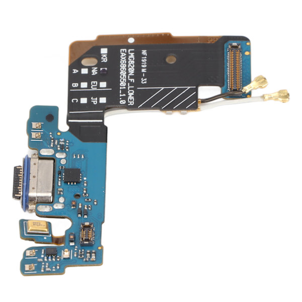 USB-opladningsport Dock-stik Flex-kabel udskiftning til LG G8 ThinQ G820N G820UM US-version