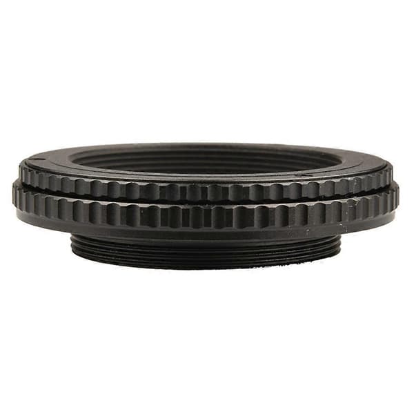 M42 til M42 10mm-15.5mm Justerbar Fokuserende Helicoid Makrorør Linseadapter (Kobberkjerne) Svart