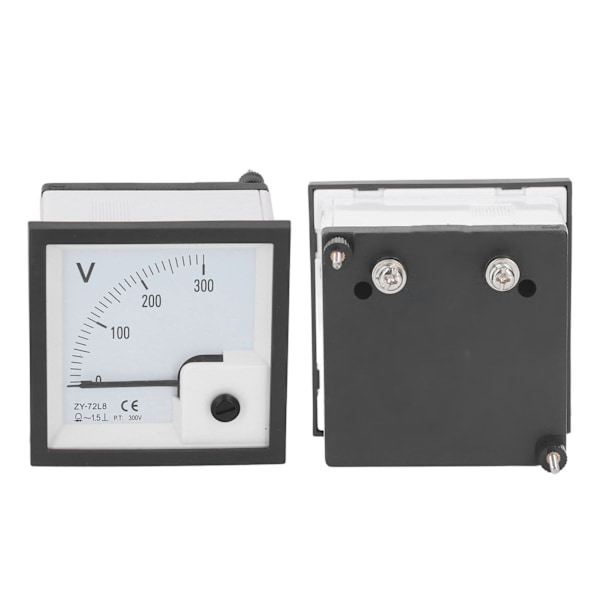 Analog Voltmeter 0‑300V Pekervoltmeter Panel Nålespenningsmåler for utstyr