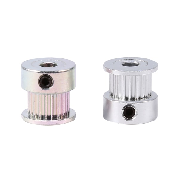 2st kugghjul i aluminiumlegering 5 mm innerdiameter 20 tänder för 3D-skrivare