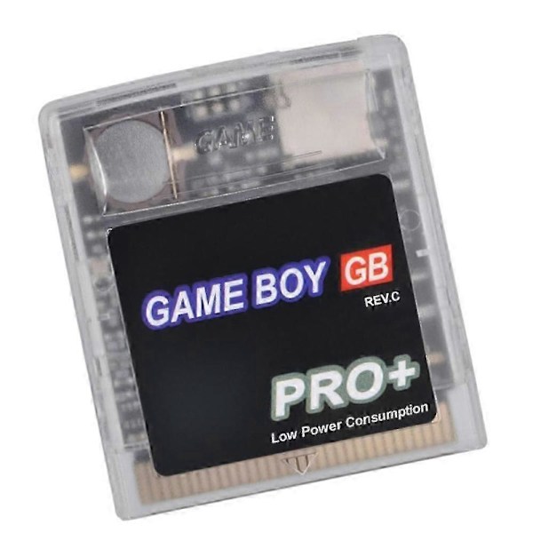 2750 Spil i Én OS V4 EDGB Custom Spilkort kompatibelt med Gameboy- GB Spillekonsol Strømbesparende Version