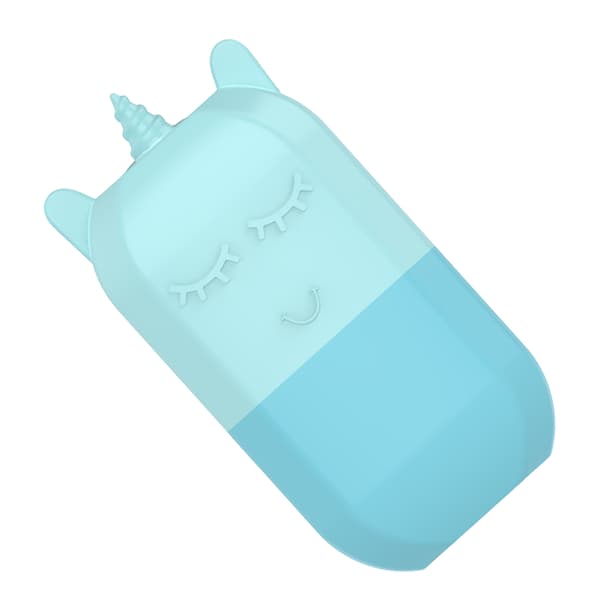 Ice Face Roller Mold Anti Slip Nesting Design Söt Smärtlindring Lättviktig Ice Facial Eye Roller för Hudvård Massage Blå