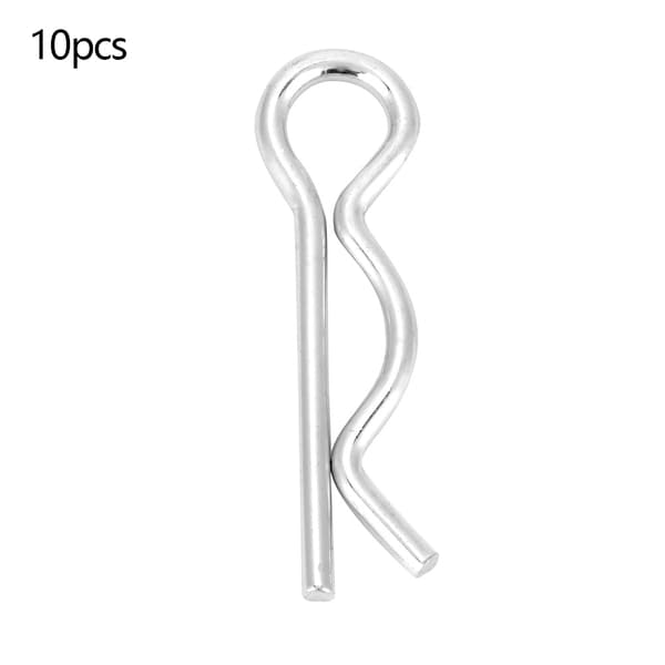 R Splitstift Låsesplint Fastgørelsesclips Lys zinkbelagt (2,5*45mm 10 stk)