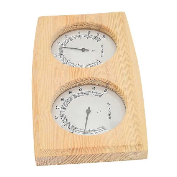 Temperatur- och fuktighetsmätare, Kompakt Storlek, Väggmonterad, Enkel Stil, Tydlig Display, Visare, Hygrometer, Termometer för Inomhusbruk_SZXM