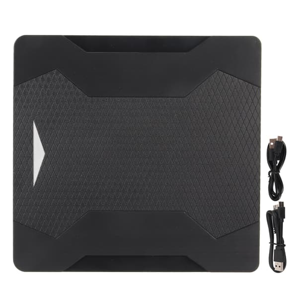 Type C Eksternt DVD-drev Støjsvag USB3.0 Plug and Play Skriver Brænder Afspiller med Lys