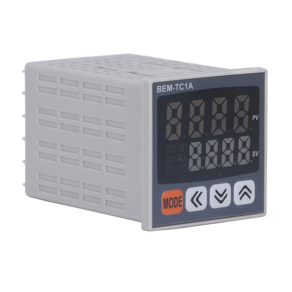 BERM PID Temperaturregulator Digital Intelligent 2 Output Termostat 48x48mm 100ACV‑240ACV