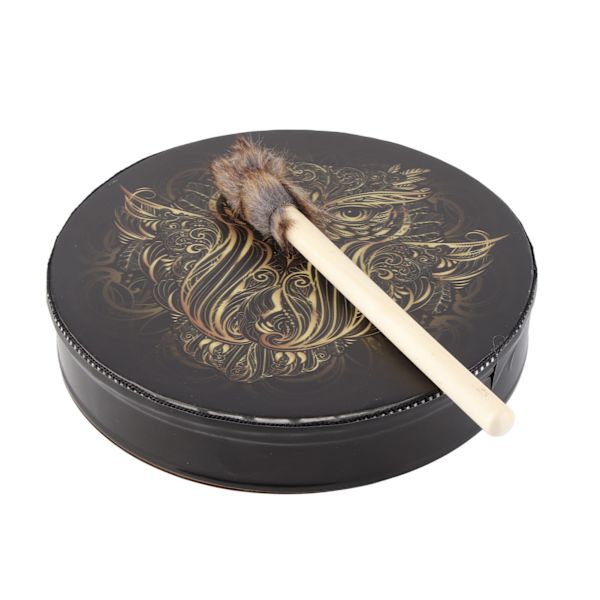 Shaman Drum Siberian Drum Spirit Music Håndlavet Shamanic Drum Home Decor