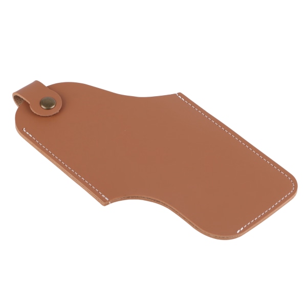 Retro PU nahkainen puhelinkotelo Professional Tyylikäs suojaava matkapuhelimen case Cover vyölle Ruskea L