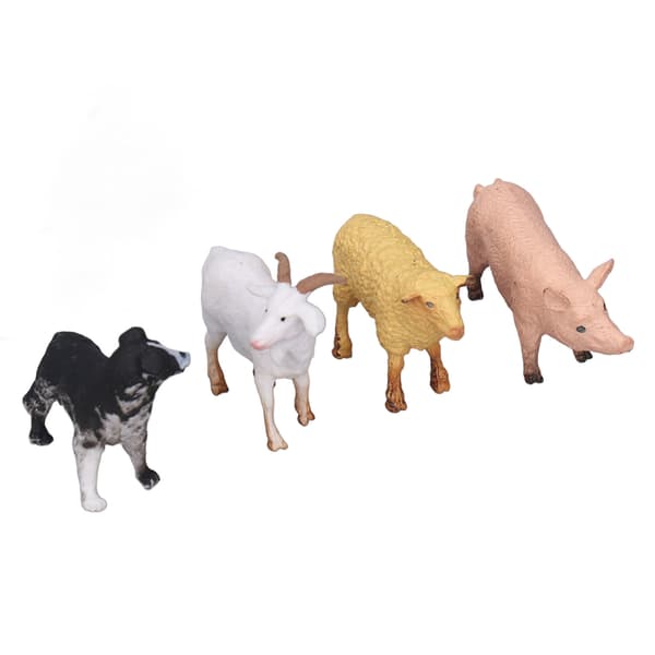 Børnebondegårdsdyr Figurer Legetøj Solid Simulation Plast og Syntetisk Harpiks Fjerkræ Legesæt