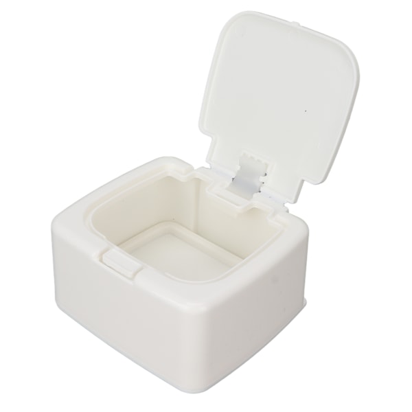 Automatisk tandpetare dispenser rektangulär popup tandpetare förvaringslåda med lock och etikett för kök restaurang