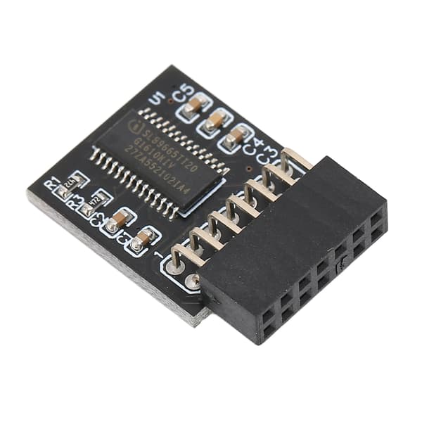 TPM 2.0 Krypteringssäkerhetsmodul 14-stifts LPC-gränssnitt Krypteringssäkerhetsmodul för MSI 14Pin LPC TPM 2.0