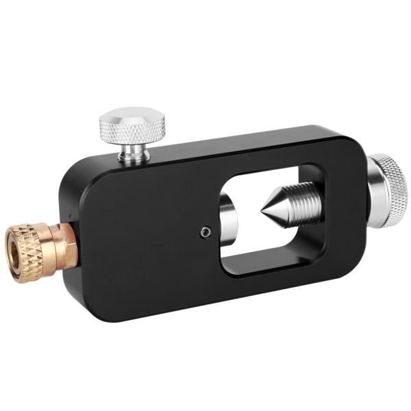DEDEPU Scuba Adapter Heads Diving Transverter Stor flaske til liten flaske 8MM svart