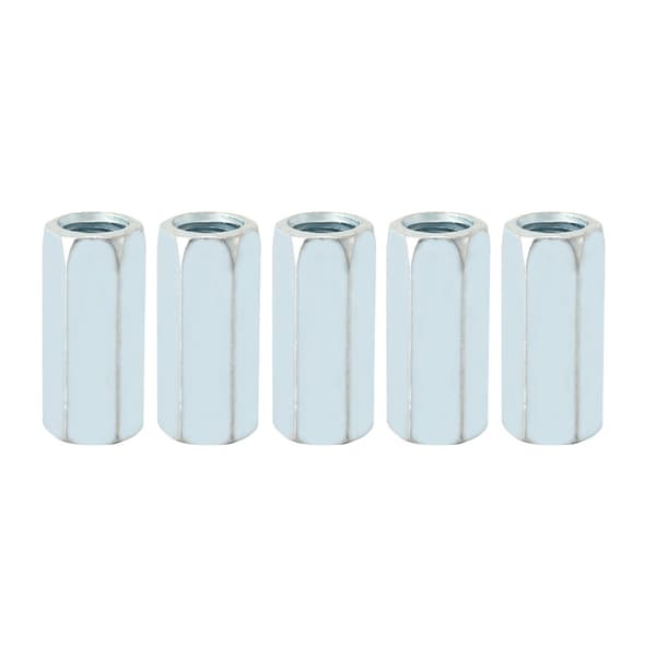 5 stk M12*40 Lang Stangmutter Sekskantet Hylsemutter Avstandsstykke Gjengede Festemidler (15mm)