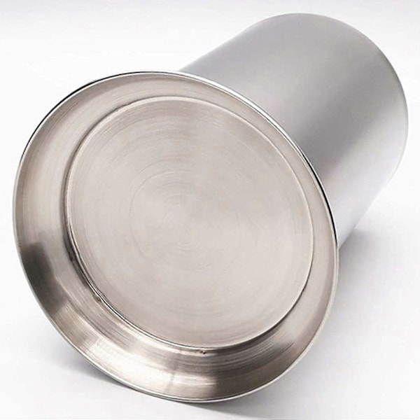 Stativ for sugerør i rustfritt stål - Benkeplate dispenser for sugerør, bestikkholder