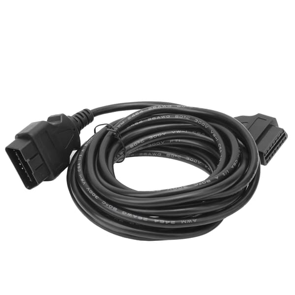 5m / 16.4ft OBD2 Bildiagnostikkabel Konnektor 16 Pin til 16 Pin til Launch X431 PRO/ PRO3