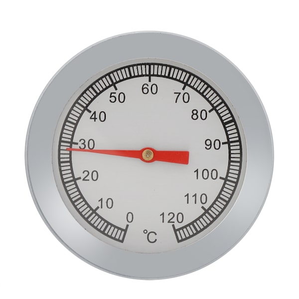 1 stk BBQ Pizza Grill Termometer Temperaturmåler 120 ℃ til grillmadlavning