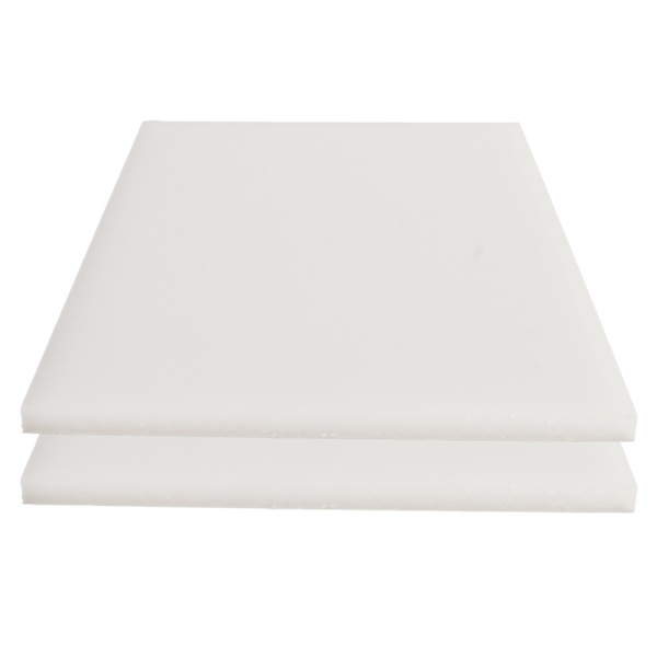 2 st Läderhantverksstansdyna DIY-hantverksdämpningseffekt 5,9x7,9in Läder skärbräda Läderstansmatta Vit