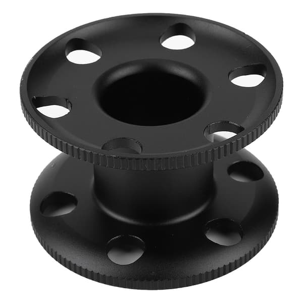 Aluminiumslegering Scuba Diving Finger Spool Reel Dykker Undervands Snorkel Tilbehør (Sort)