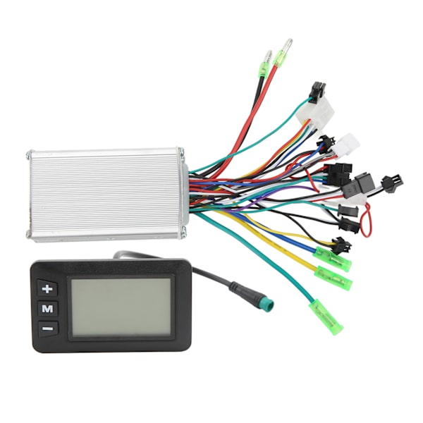 36V 48V 350W sähköpyörän harjaton moottorin ohjain LCD-paneeli sarja moottorin ohjain muunnossarja pyöräilyyn