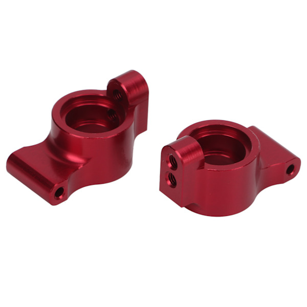 2 st aluminiumlegering bakaxelkoppar hög hållfasthet RC-tillbehör för LC Racing PTG‑2 1/10 RC-bilröd