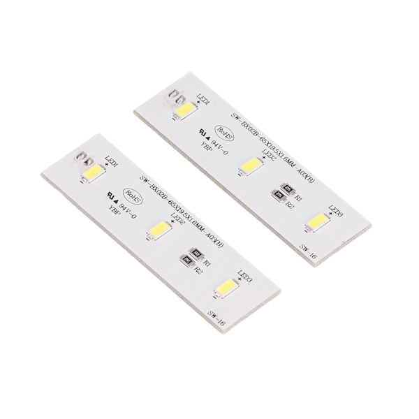 2 st LED-ljuslist för kylskåp, ersättningsdel för frys, SW BX02B DC 12V