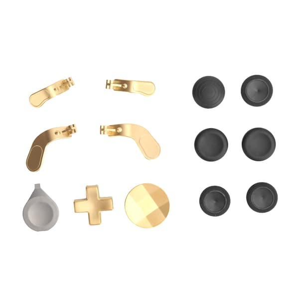 Gamepad Swap Joysticks Paddles Tilbehørsutskifting for Xbox One Elite Series 2-kontroller, Gull