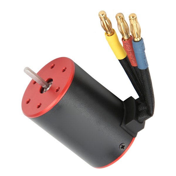 3650‑4300kv Vattentät Borstlös Motor med 4mm Bananpluggfäste för 1/10 RC Bil Lastbil Crawler