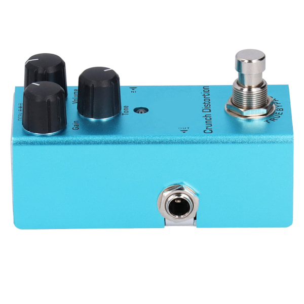 Elektrisk gitareffektpedal Crunch Distortion Mini True Bypass Aluminiumslegering DC 9V JDF-3