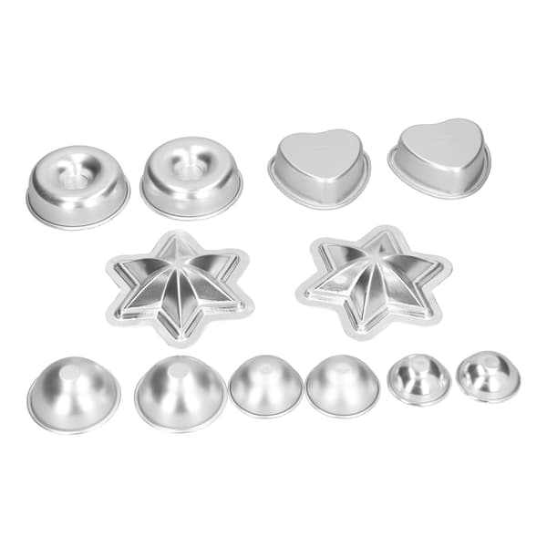 DIY aluminiumslegering badesaltkugleforme letvægts husholdningsismodel kagebageformsæt#23