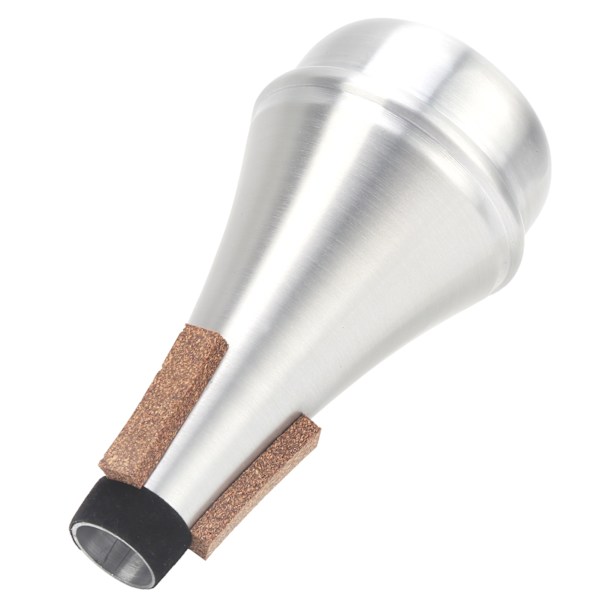 Trompet Straight Mute Sølv Aluminiumslegering Øv musikkinstrumenttilbehør