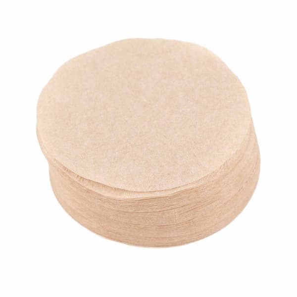 100 stk. kaffefilterpapir erstatningsfilter til kaffe mokka (nr. 6 Dia. 60 mm)
